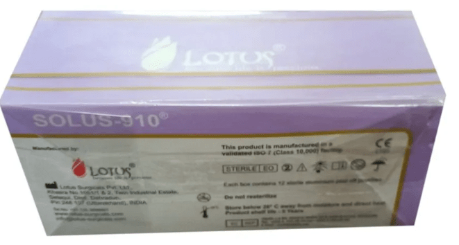 Lotus Solus 910 Suture 4 - 0 - LNW2304 - 910 Pack of 12 - Global Surgicals