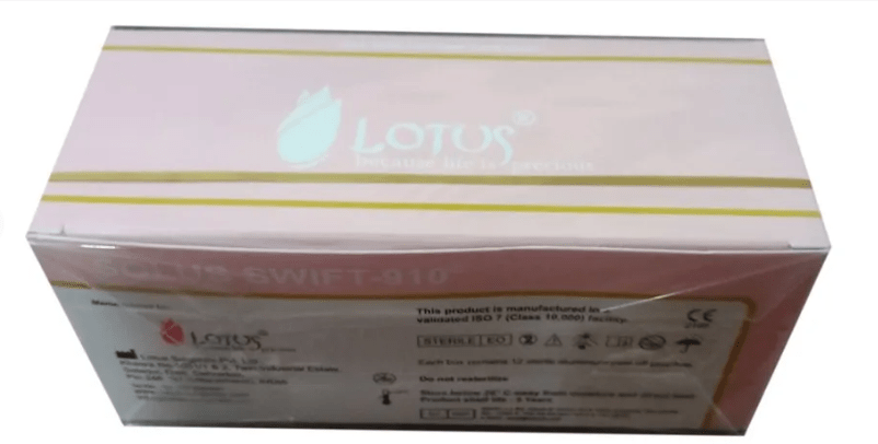 Lotus Solus Swift 910 Suture 2 - 0 - LNW2762 Pack of 12 - Global Surgicals