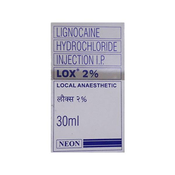 LOX 2% Injection 30ml - Global Surgicals