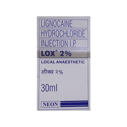 LOX 2% Injection 30ml - Global Surgicals