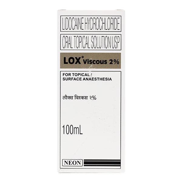 LOX VISCOUS 2% Oral Solution 100ml - Global Surgicals