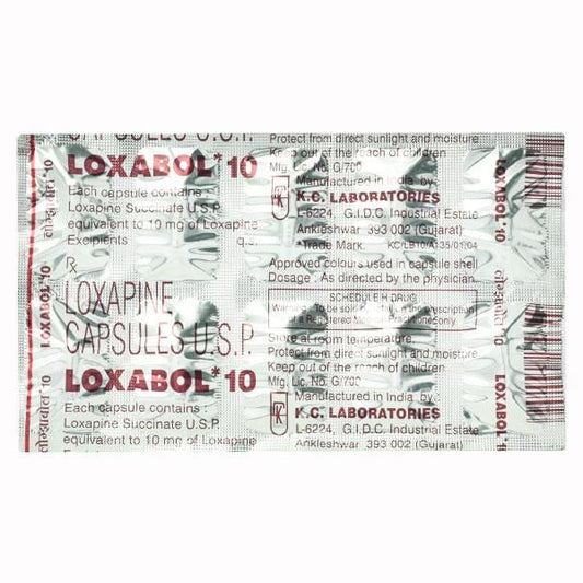 Loxabol 10mg Capsule 10'S - Global Surgicals