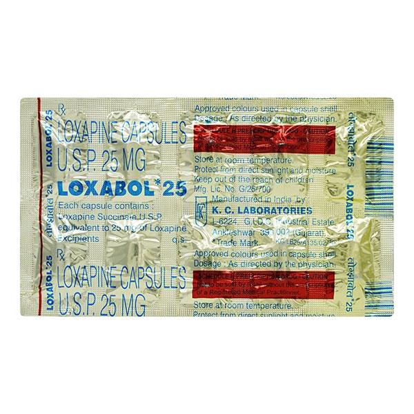 LOXABOL 25mg Capsule 10's - Global Surgicals