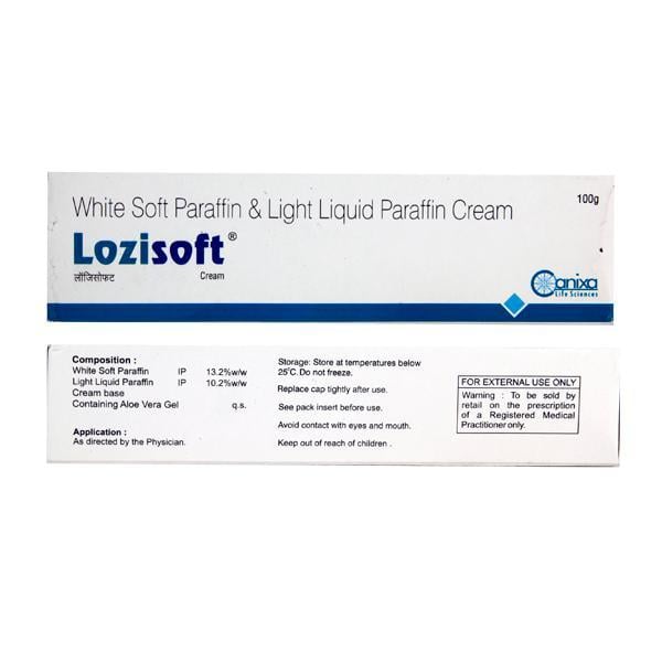 Lozisoft Cream 100gm - Global Surgicals