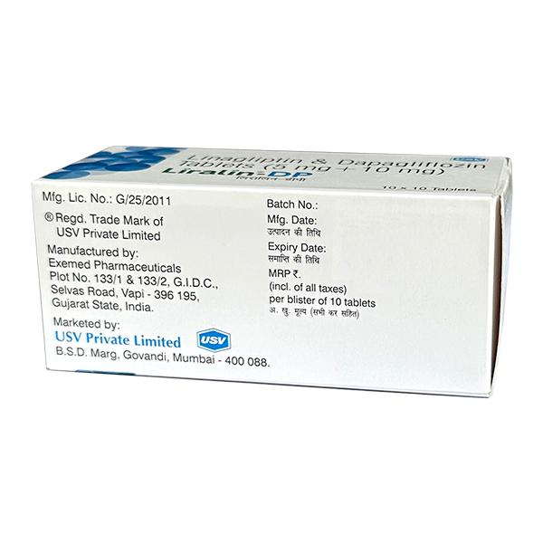 LIRALIN DP Tablet 10's