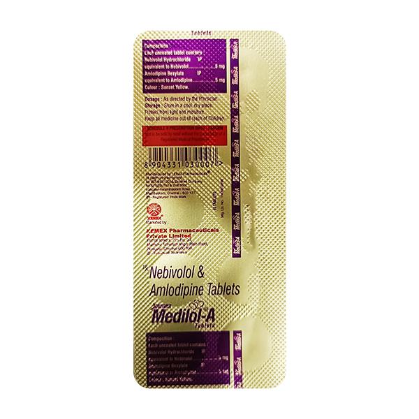 MEDILOL A Tablet 10's