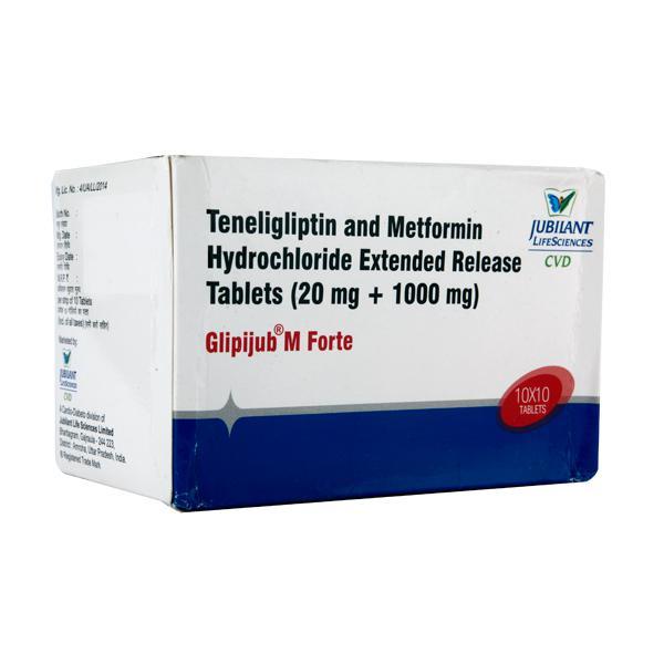 Glipijub M Forte Tablet 10'S
