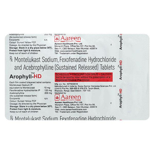 AROPHYLL HD Tablet 10's