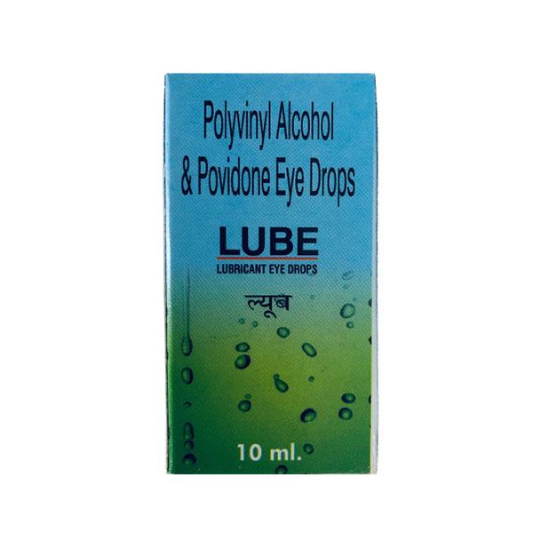 LUBE LUBRICANT Eye Drops 10ml - Global Surgicals