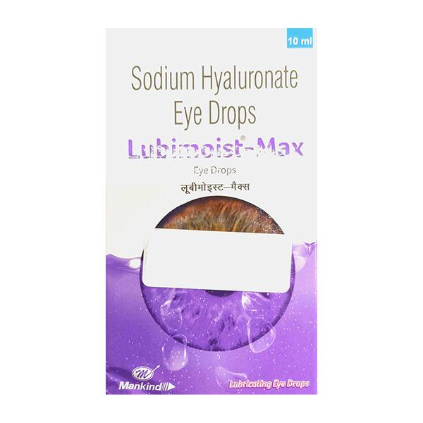 LUBIMOIST MAX Eye Drops 10ml - Global Surgicals