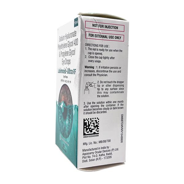 LUBIMOIST ULTRA RF Eye Drops 10ml - Global Surgicals