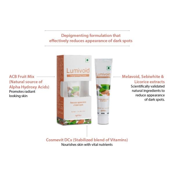Lumivoid Depigmenting Cream 30gm - Global Surgicals