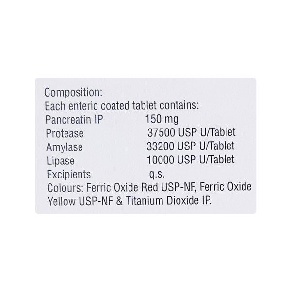 Lupase 10000 Tablet 10'S - Global Surgicals