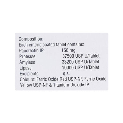 Lupase 10000 Tablet 10'S - Global Surgicals