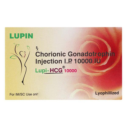 Lupi Hcg 10000IU Injection 1'S - Global Surgicals