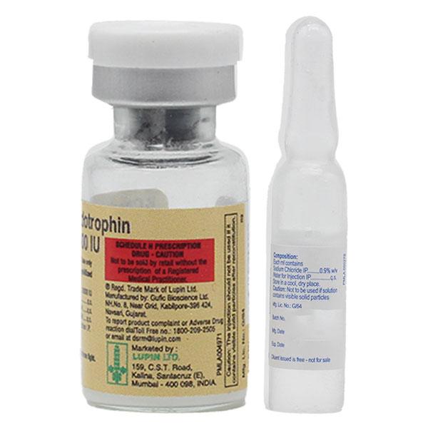Lupi Hcg 10000IU Injection 1'S - Global Surgicals