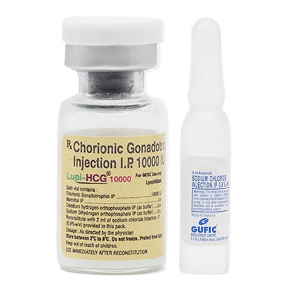 Lupi Hcg 10000IU Injection 1'S - Global Surgicals