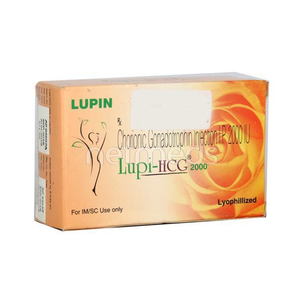Lupi Hcg 2000IU Injection 1's - Global Surgicals