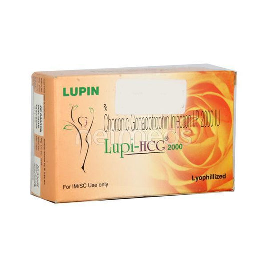 Lupi Hcg 2000IU Injection 1's - Global Surgicals