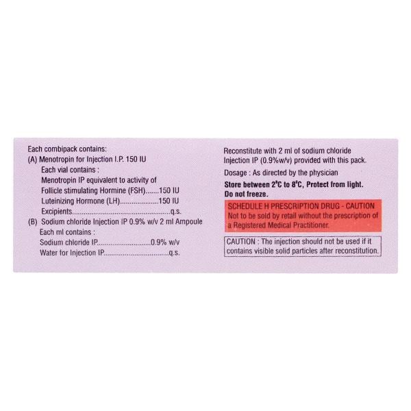 Lupi Hmg 150mg Injection 1's - Global Surgicals