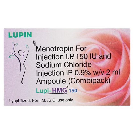 Lupi Hmg 150mg Injection 1's - Global Surgicals