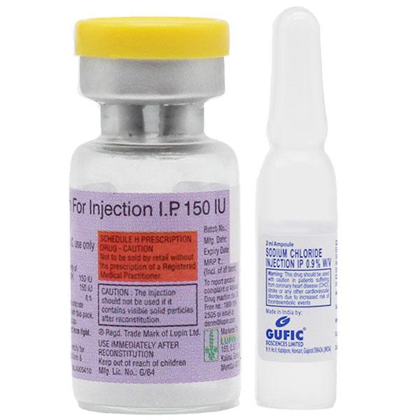 Lupi Hmg 150mg Injection 1's - Global Surgicals