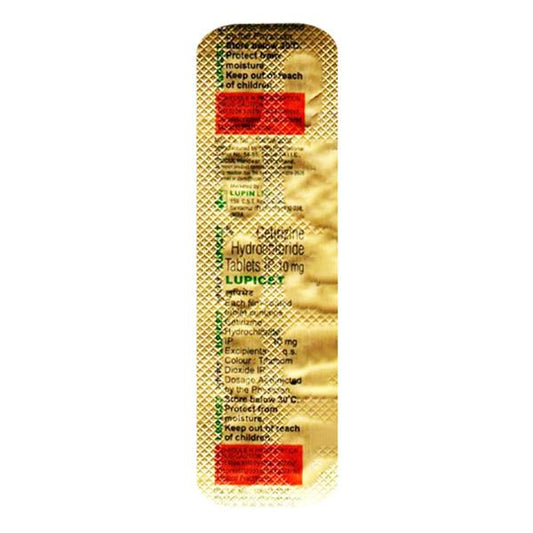Lupicet 10mg Tablet 10'S - Global Surgicals