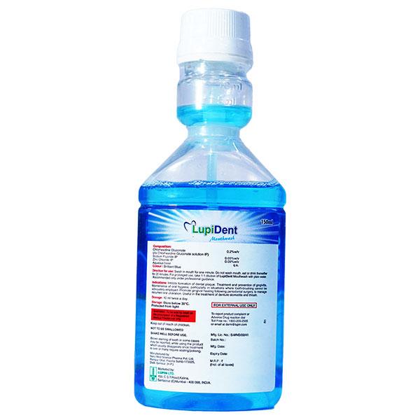 Lupident Mouth Wash 150ml - Global Surgicals