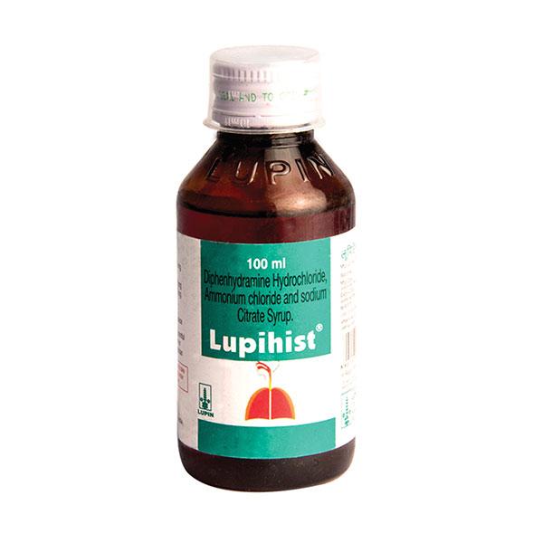 Lupihist Syrup 100ml - Global Surgicals