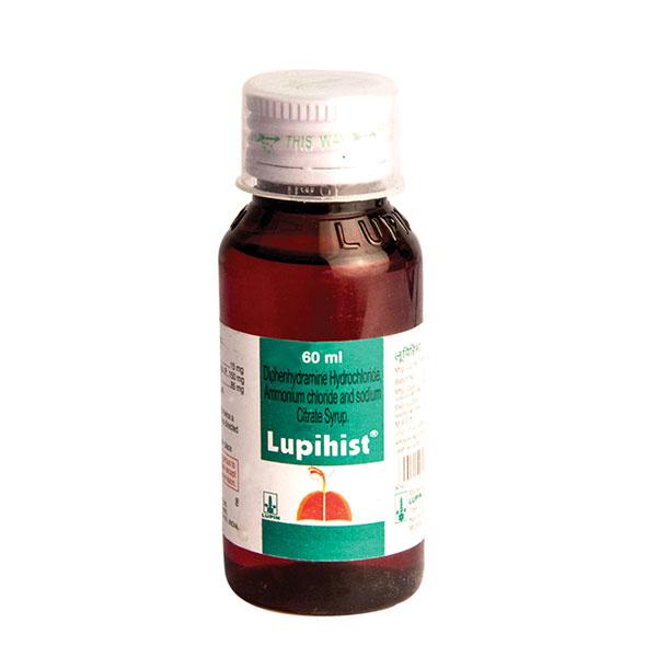 Lupihist Syrup 60ml - Global Surgicals