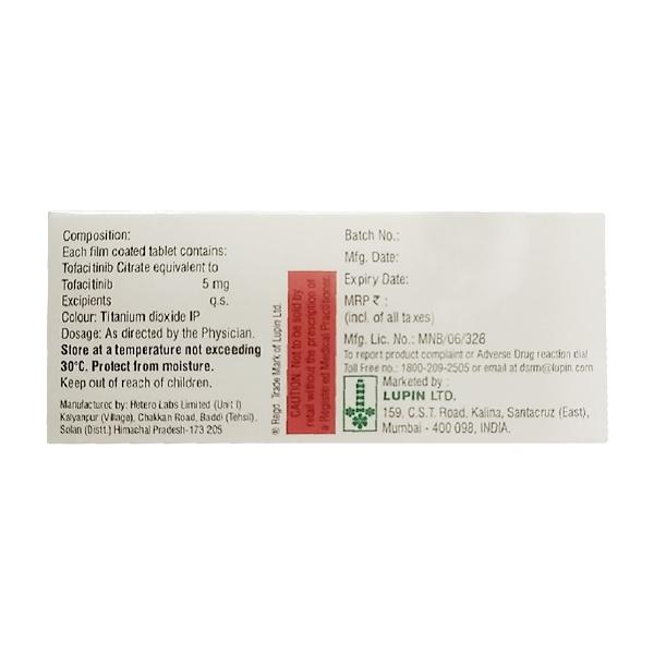 LUPIN TOFAKIN Tablet 10's - Global Surgicals