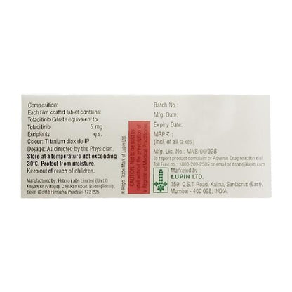 LUPIN TOFAKIN Tablet 10's - Global Surgicals