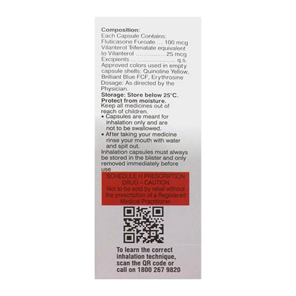 LUPIN VILFURO 100 Capsule 3x10's - Global Surgicals
