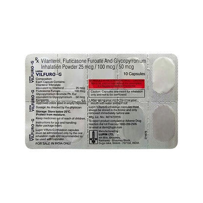 LUPIN VILFURO G Capsule 3X10's - Global Surgicals