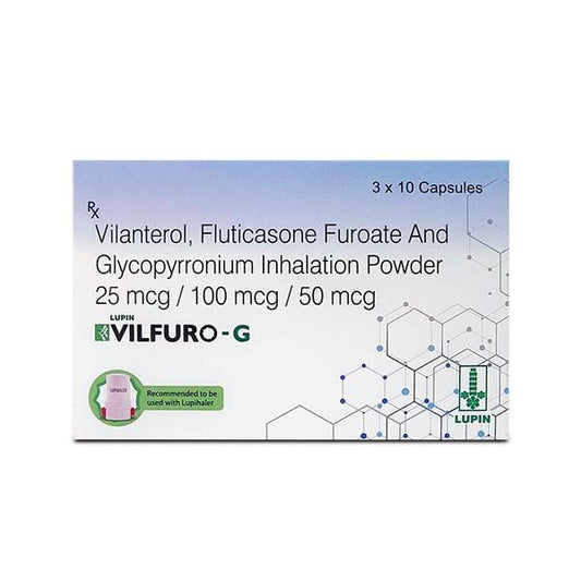 LUPIN VILFURO G Capsule 3X10's - Global Surgicals