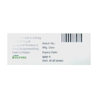LUPIN VILPYRO Capsule 3X10's - Global Surgicals