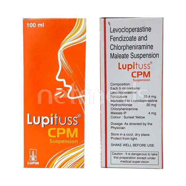 Lupituss Cpm Suspension 100ml - Global Surgicals