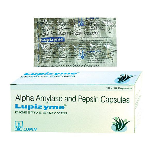 Lupizyme Capsule 10'S - Global Surgicals