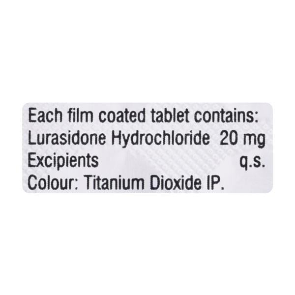 LURAMAX 20 Tablet 10's - Global Surgicals