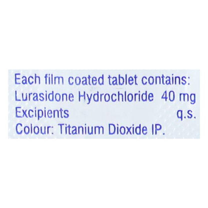 Luramax 40mg Tablet 10'S - Global Surgicals