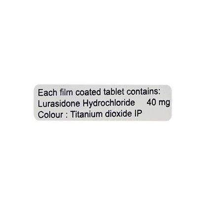 Lurastar 40mg Tablet 10'S - Global Surgicals