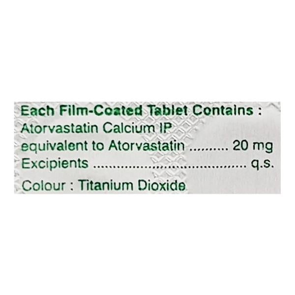 Liponorm 20mg Tablet 15'S