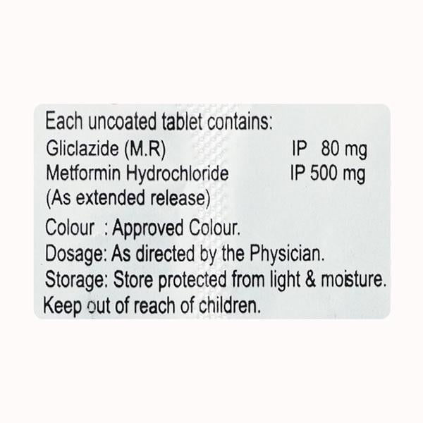 GLYCURE M Tablet 10's