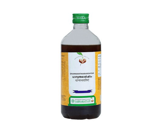 Dhanwantharistham 450 ml - Vaidyaratnam Ayurveda