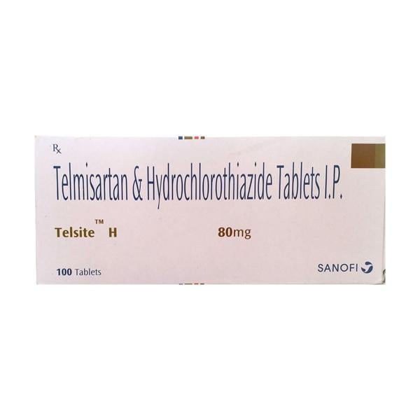 Telsite H 80mg Tablet 10'S