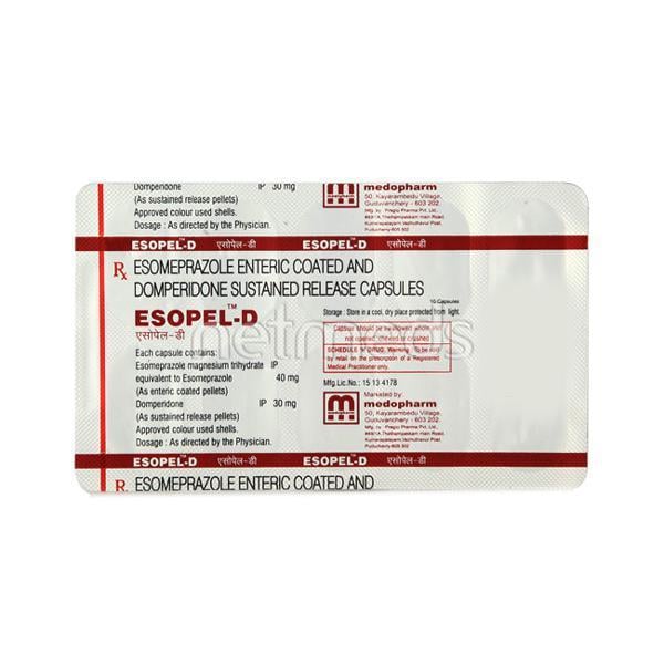 Esopel D Capsule 10'S