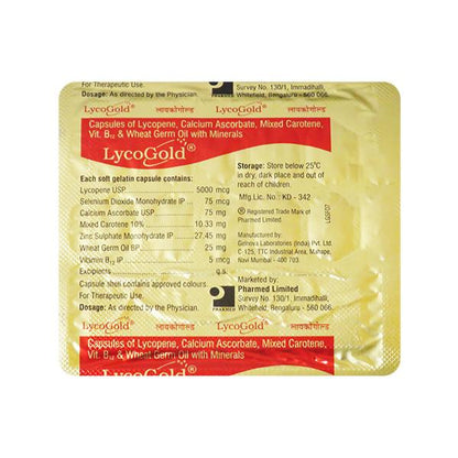 Lycogold Capsule 10'S - Global Surgicals