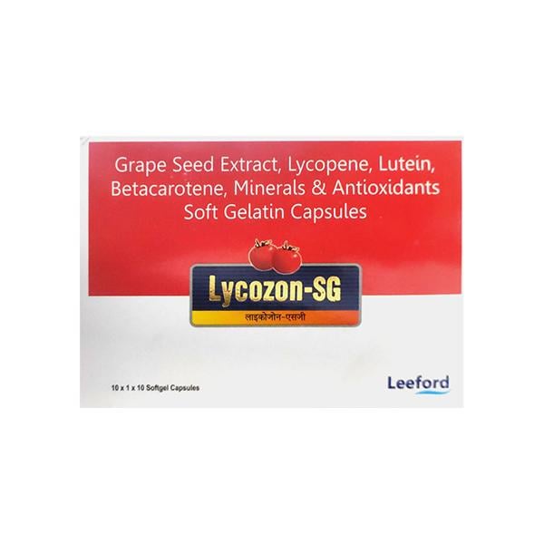 LYCOZON SG Softgel Capsule 10's - Global Surgicals