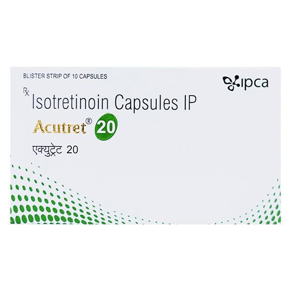 Acutret 20mg Capsule 10'S