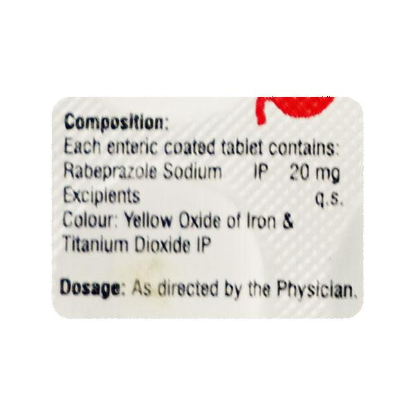 RABINIR 20 Tablet 10's